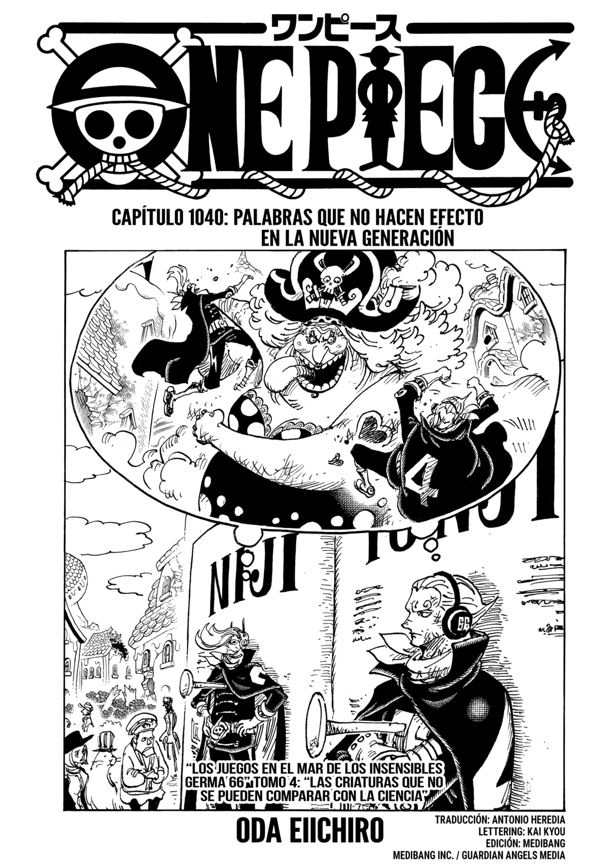 One Piece Capítulo 1040 en Línea - página 1