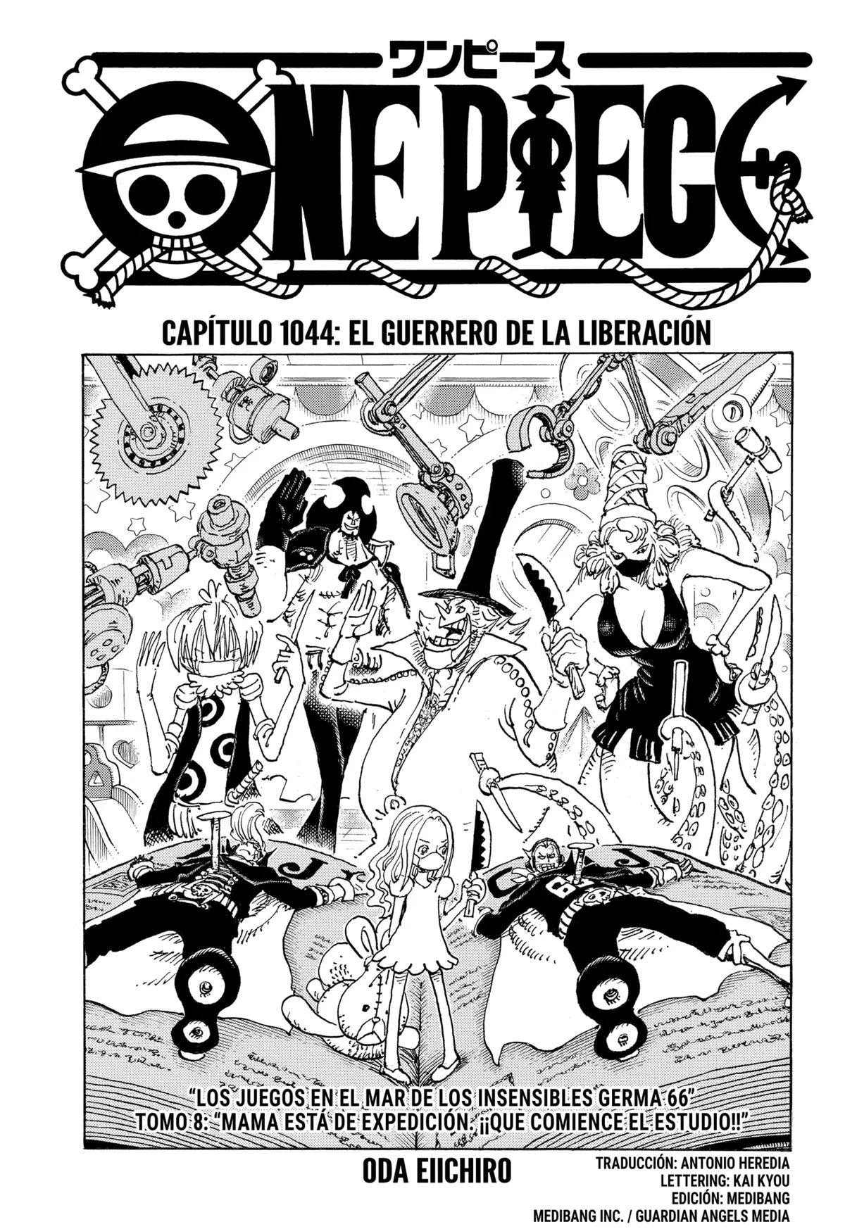 One Piece Capítulo 1044 en Línea - página 1