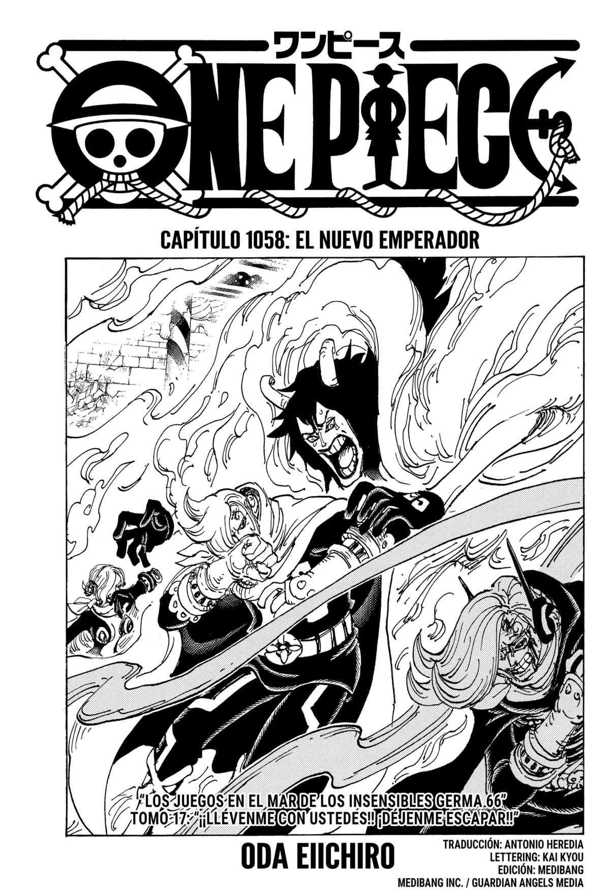 One Piece Capítulo 1058 en Línea - página 1