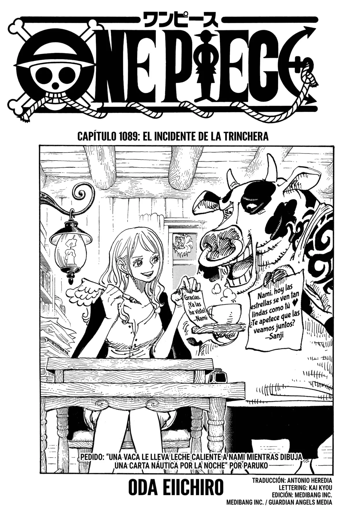 One Piece Capítulo 1089 en Línea - página 1