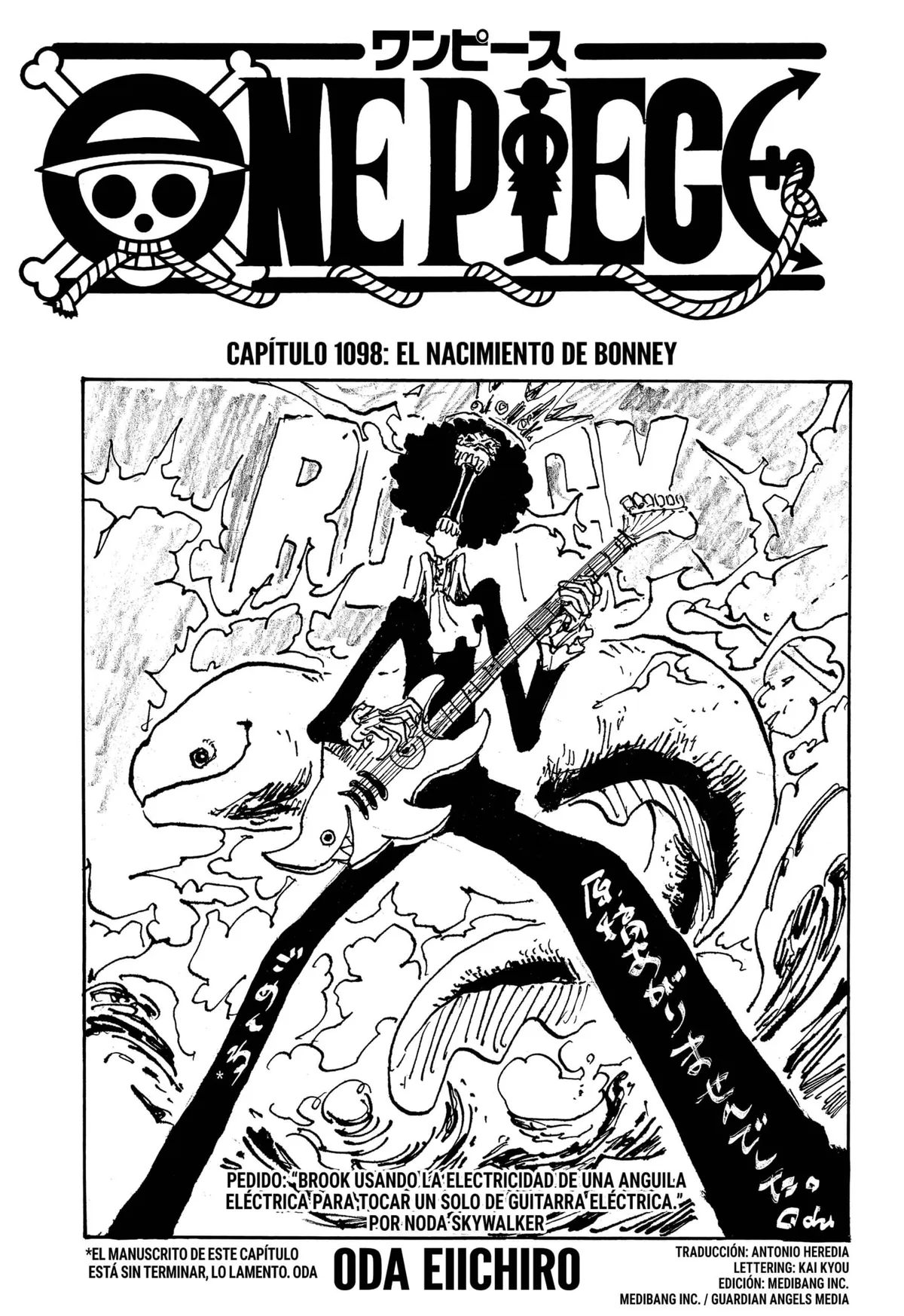 One Piece Capítulo 1098 en Línea - página 1