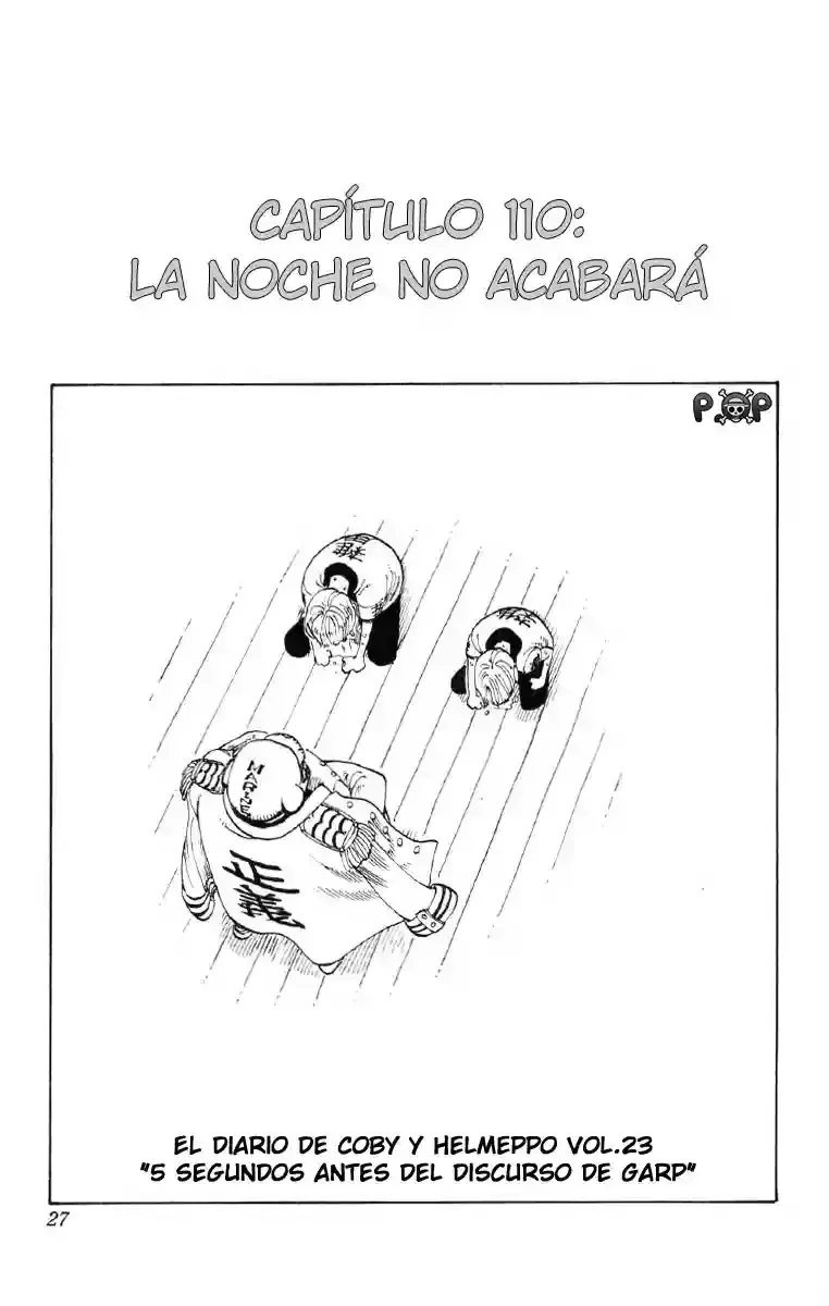 One Piece Capítulo 110 en Línea - página 1