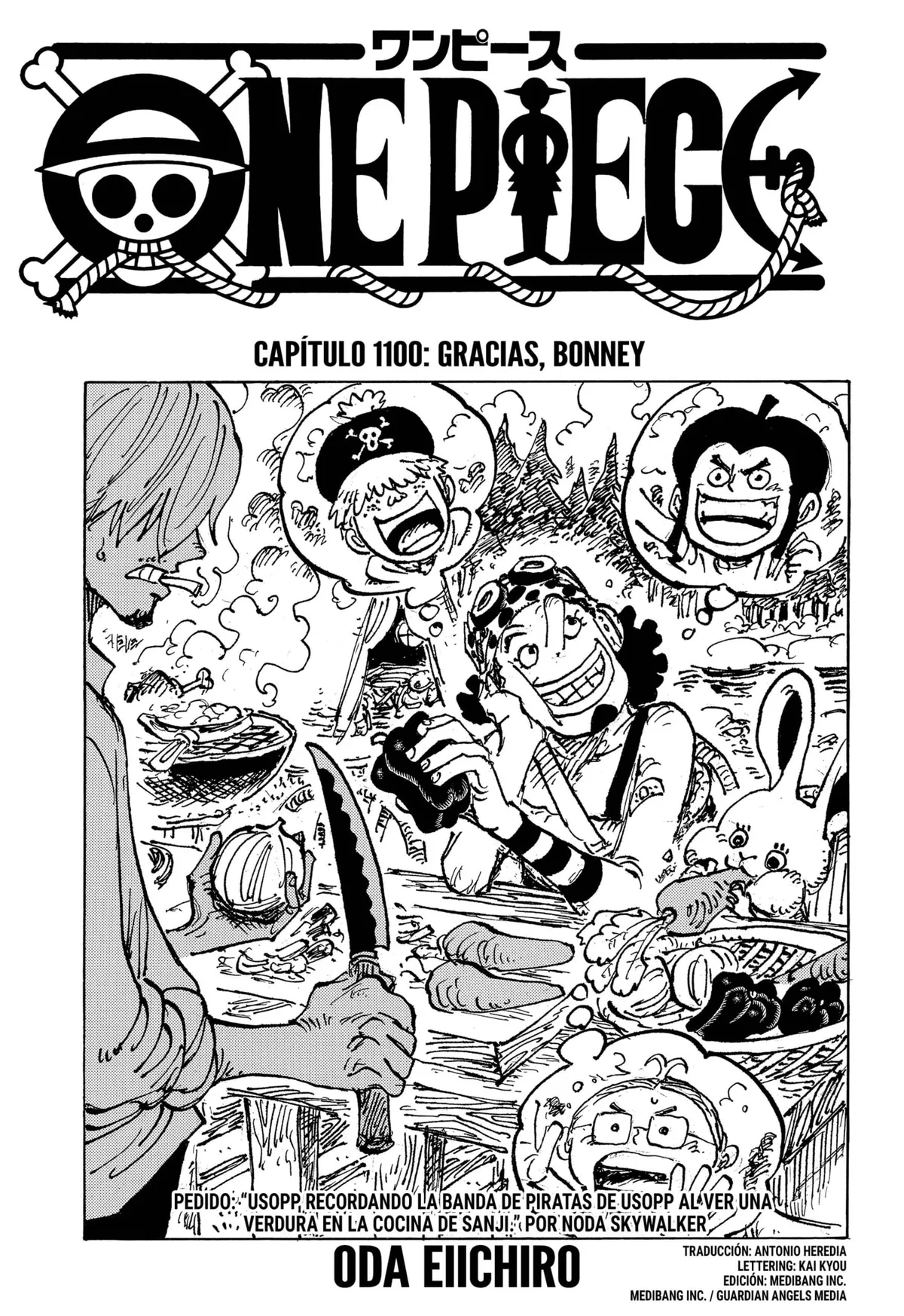 One Piece Capítulo 1100 en Línea - página 1