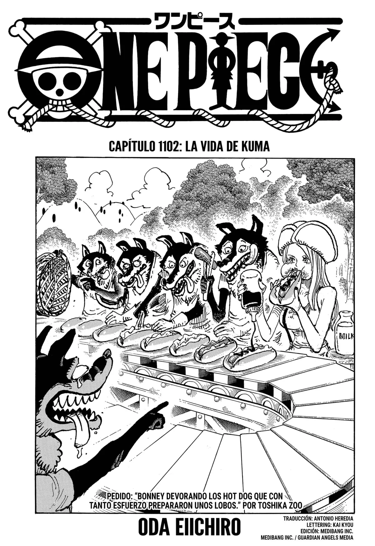 One Piece Capítulo 1102 en Línea - página 1