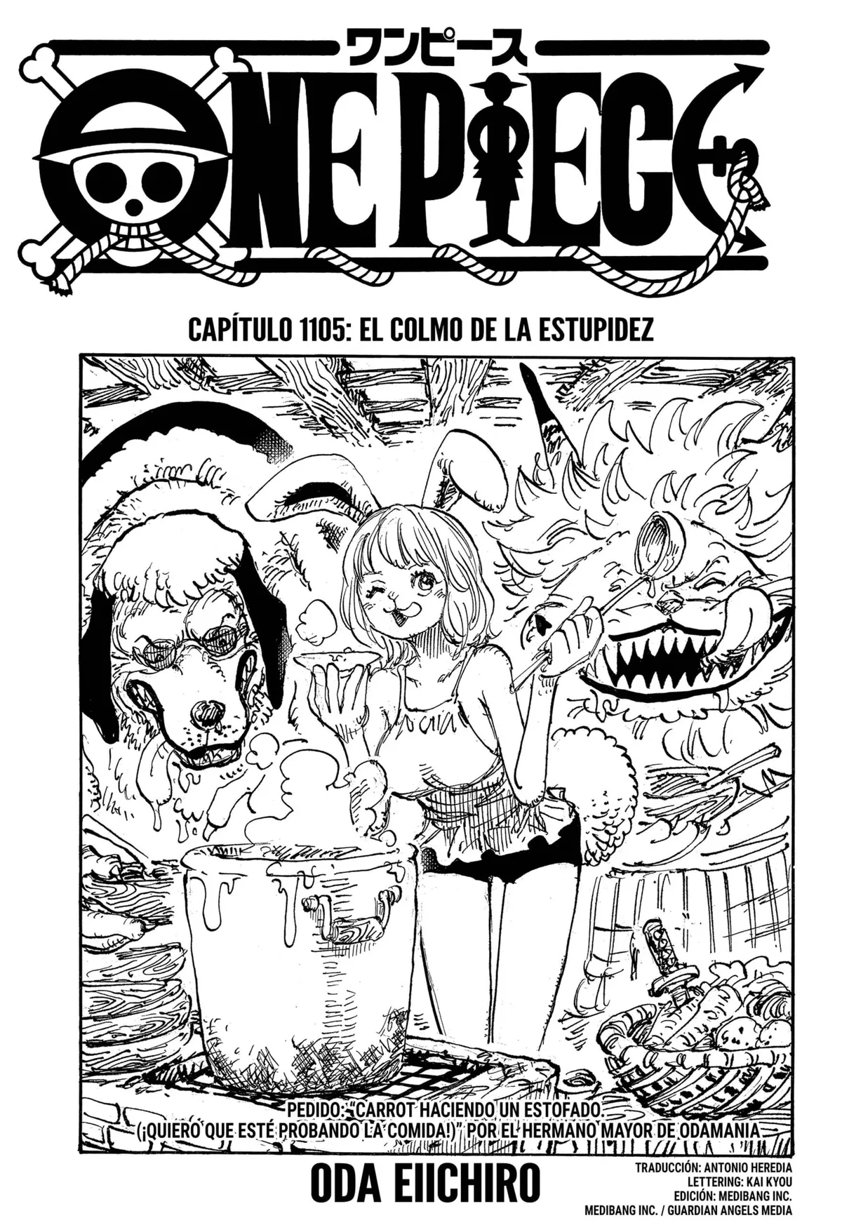 One Piece Capítulo 1105 en Línea - página 1