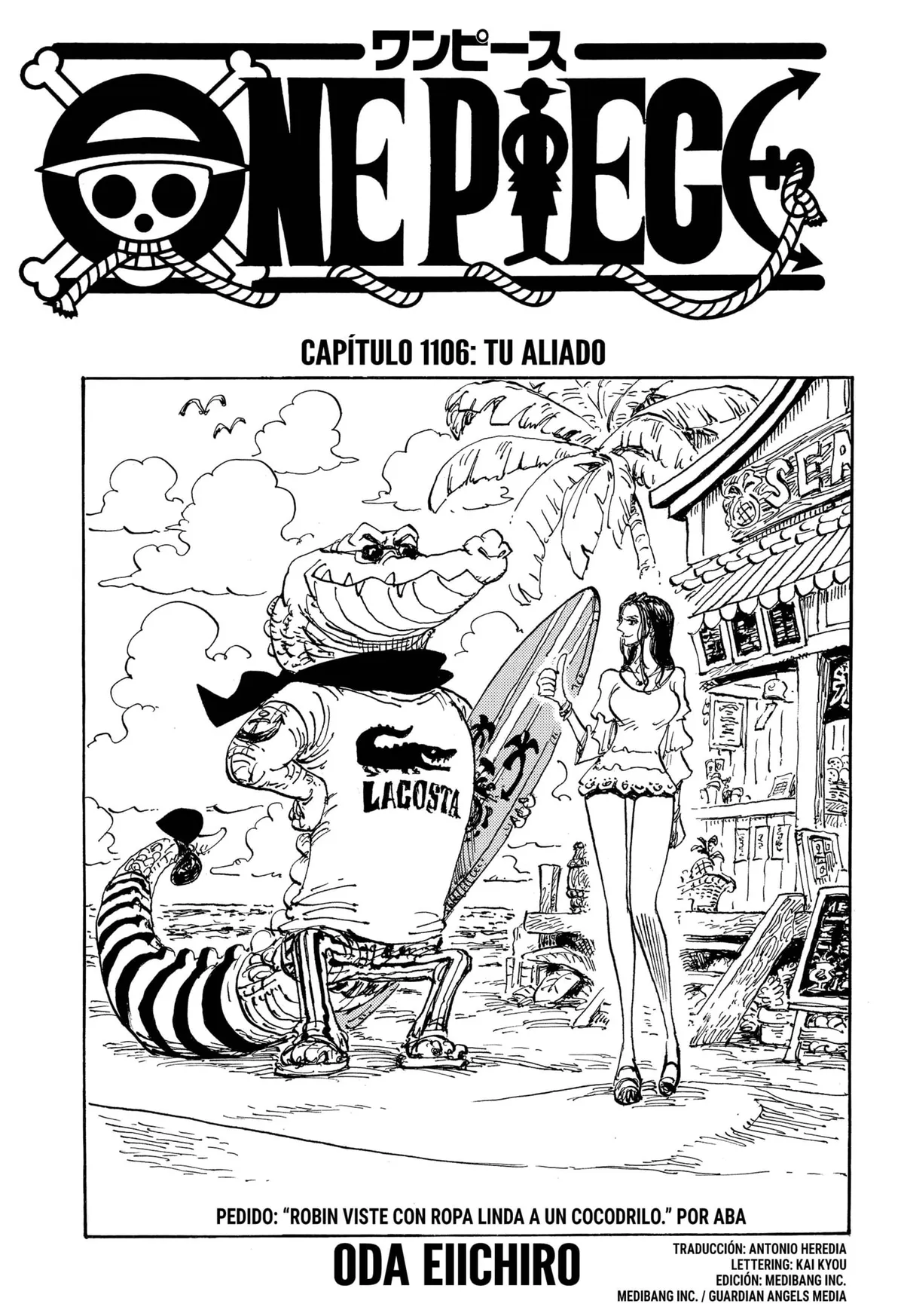 One Piece Capítulo 1106 en Línea - página 1