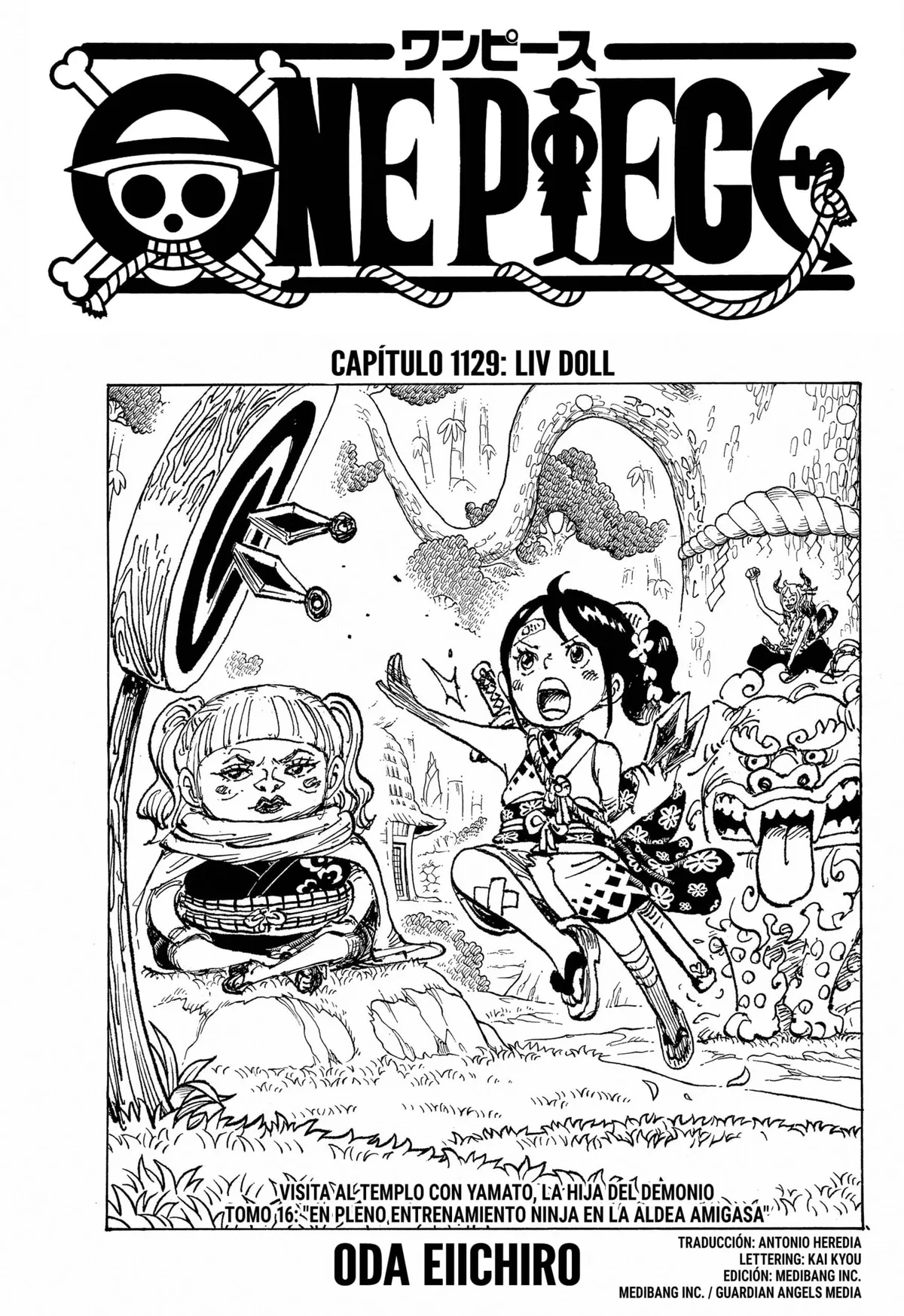 One Piece Capítulo 1129 en Línea - página 1