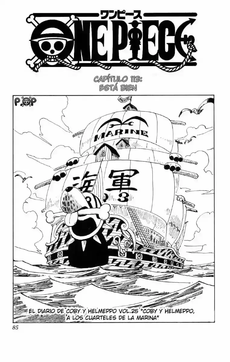 One Piece Capítulo 113 en Línea - página 1