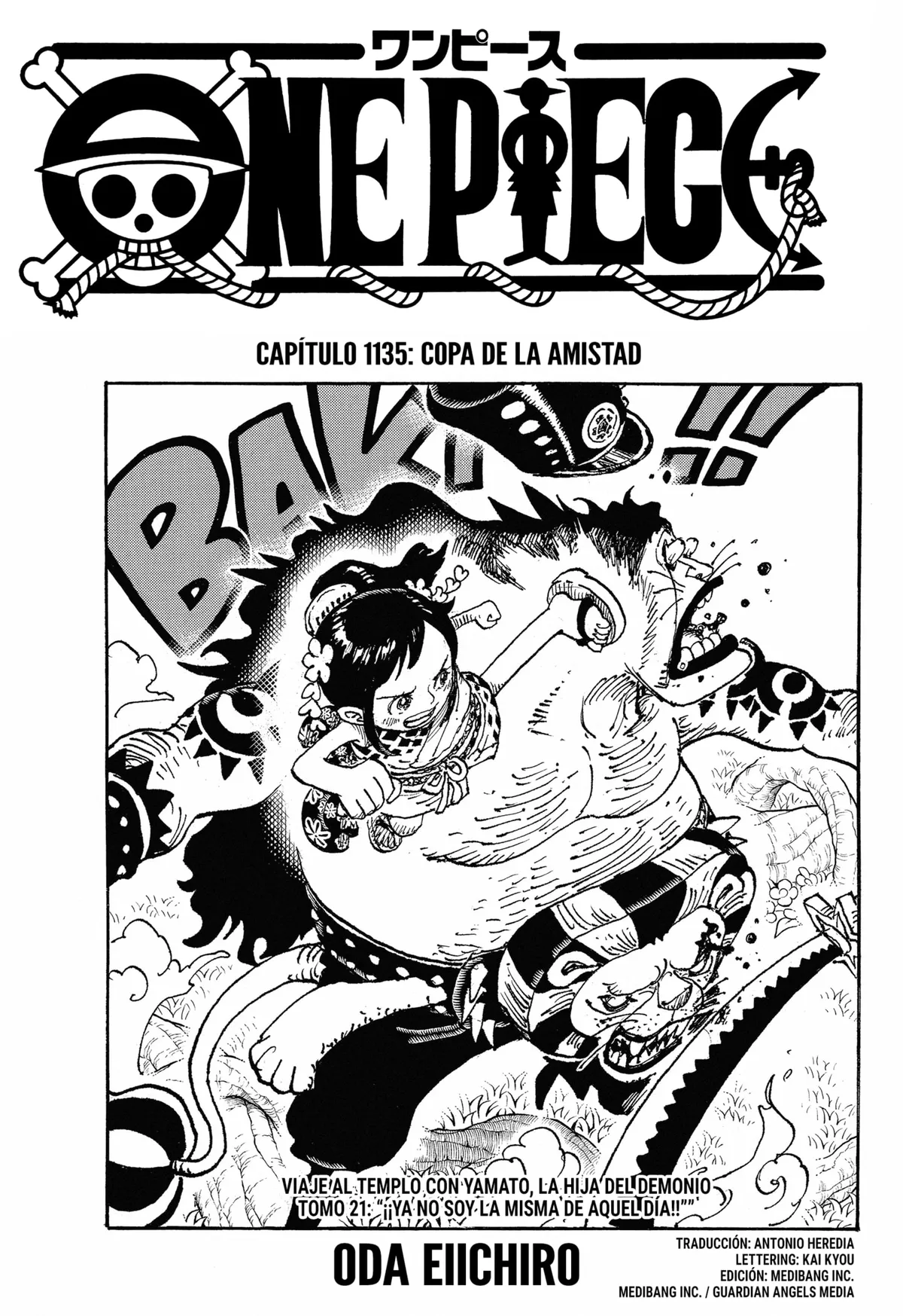 One Piece Capítulo 1135 en Línea - página 1