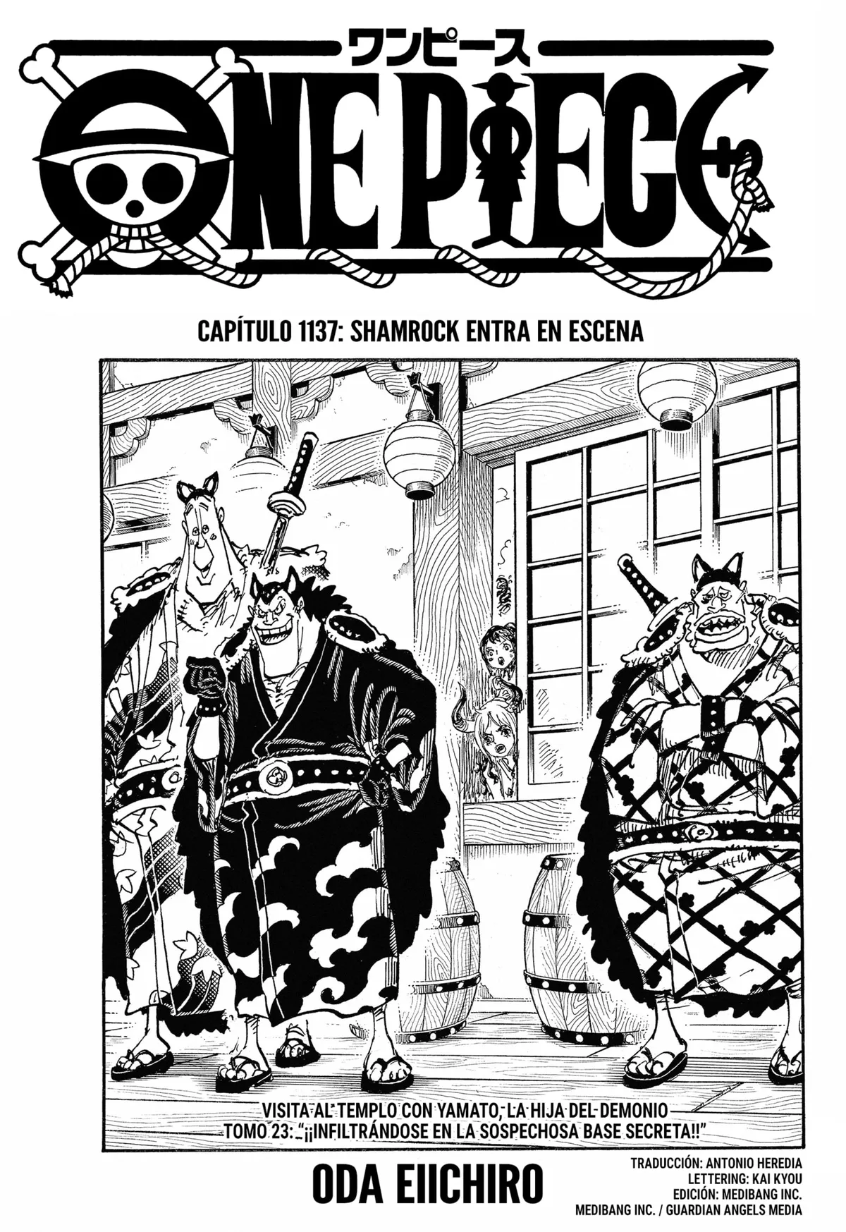 One Piece Capítulo 1137 en Línea - página 1
