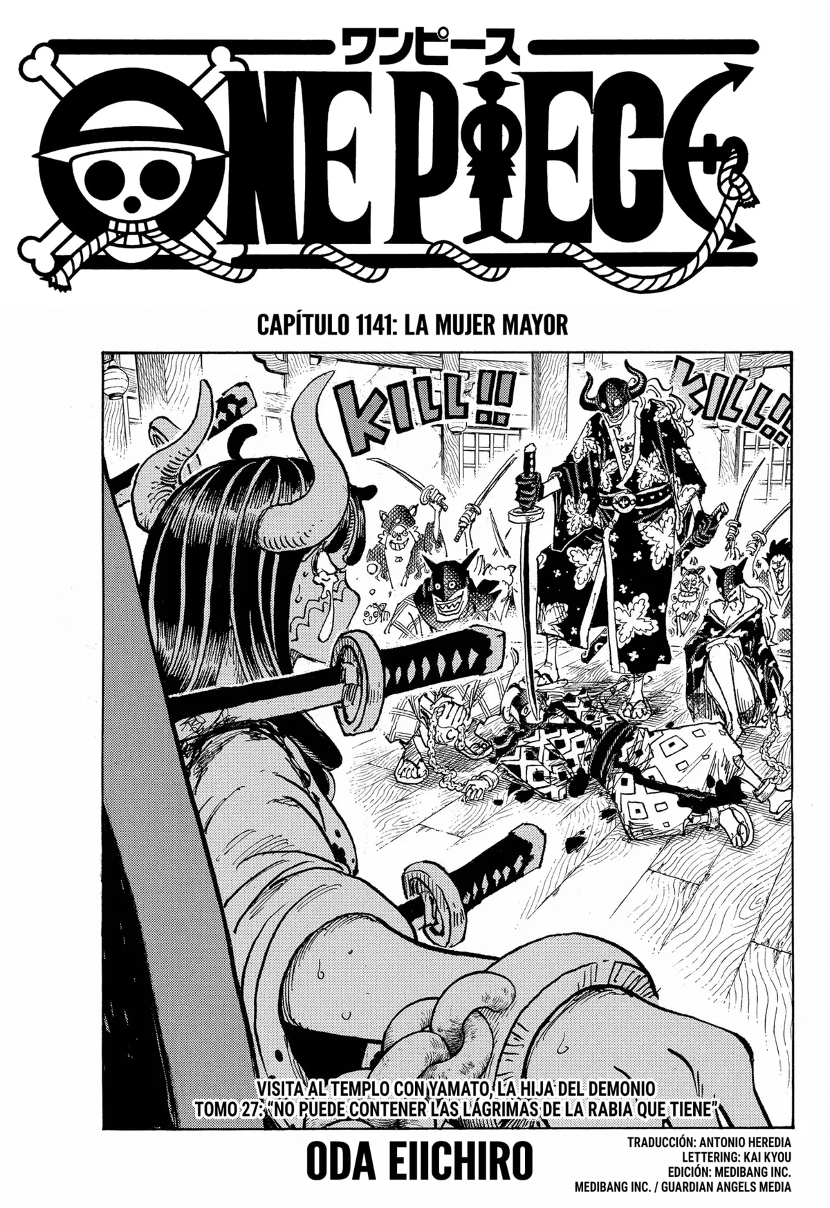 One Piece Capítulo 1141 en Línea - página 1