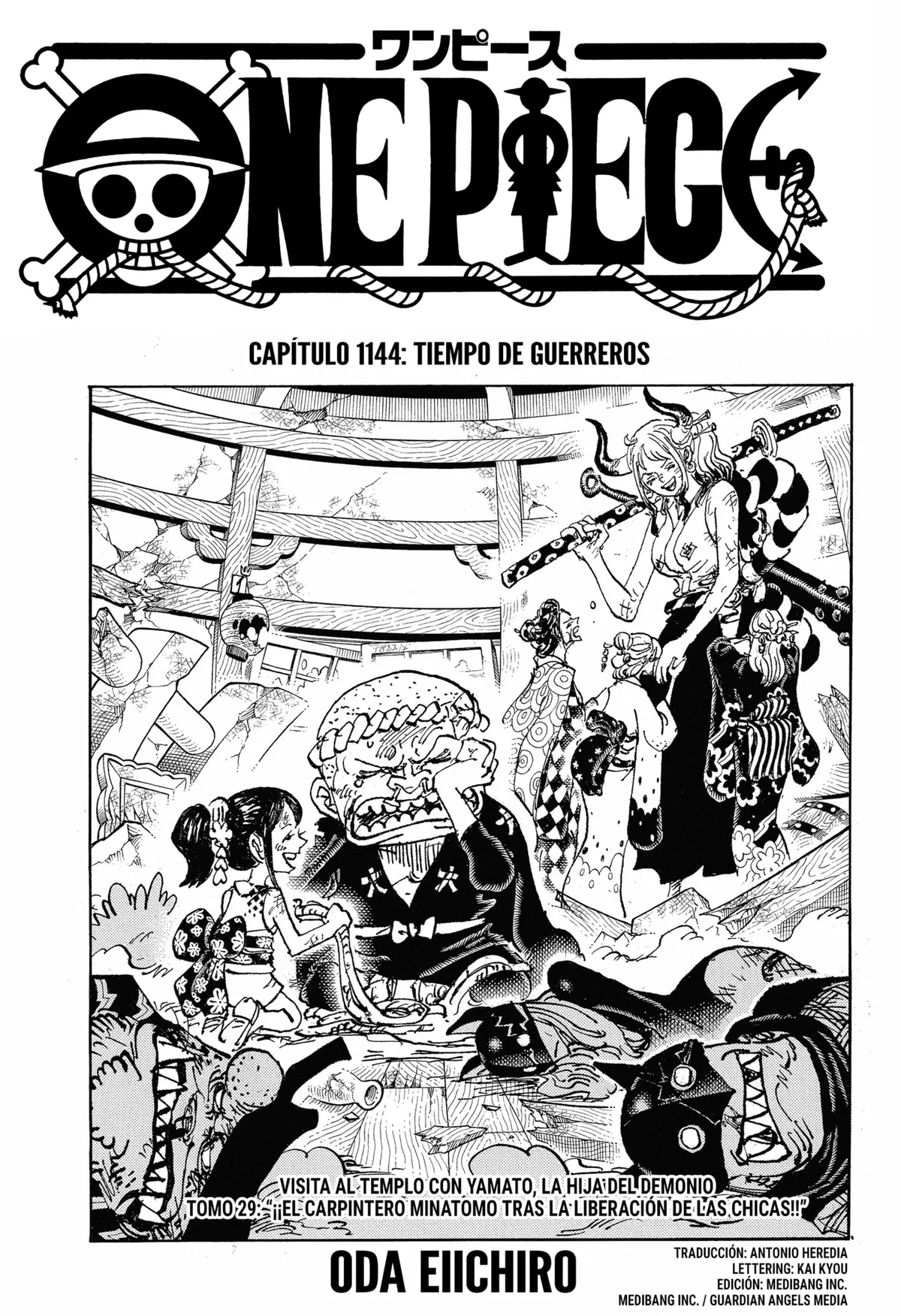 One Piece Capítulo 1144 en Línea - página 1