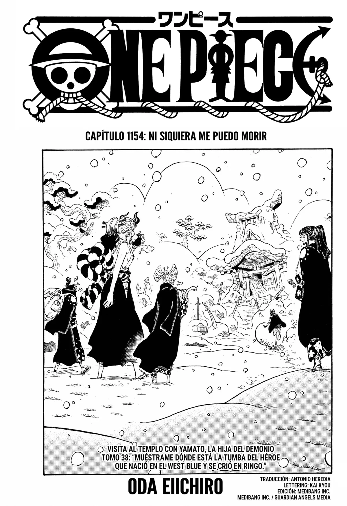 One Piece Capítulo 1154 en Línea - página 1