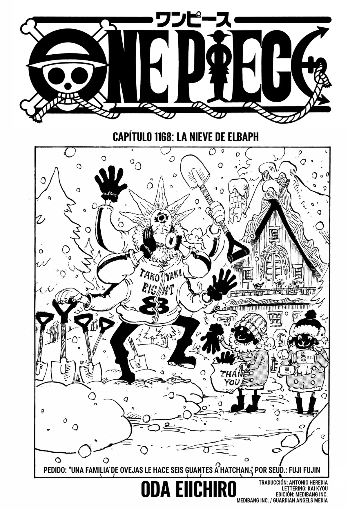 One Piece Capítulo 1168 en Línea - página 1
