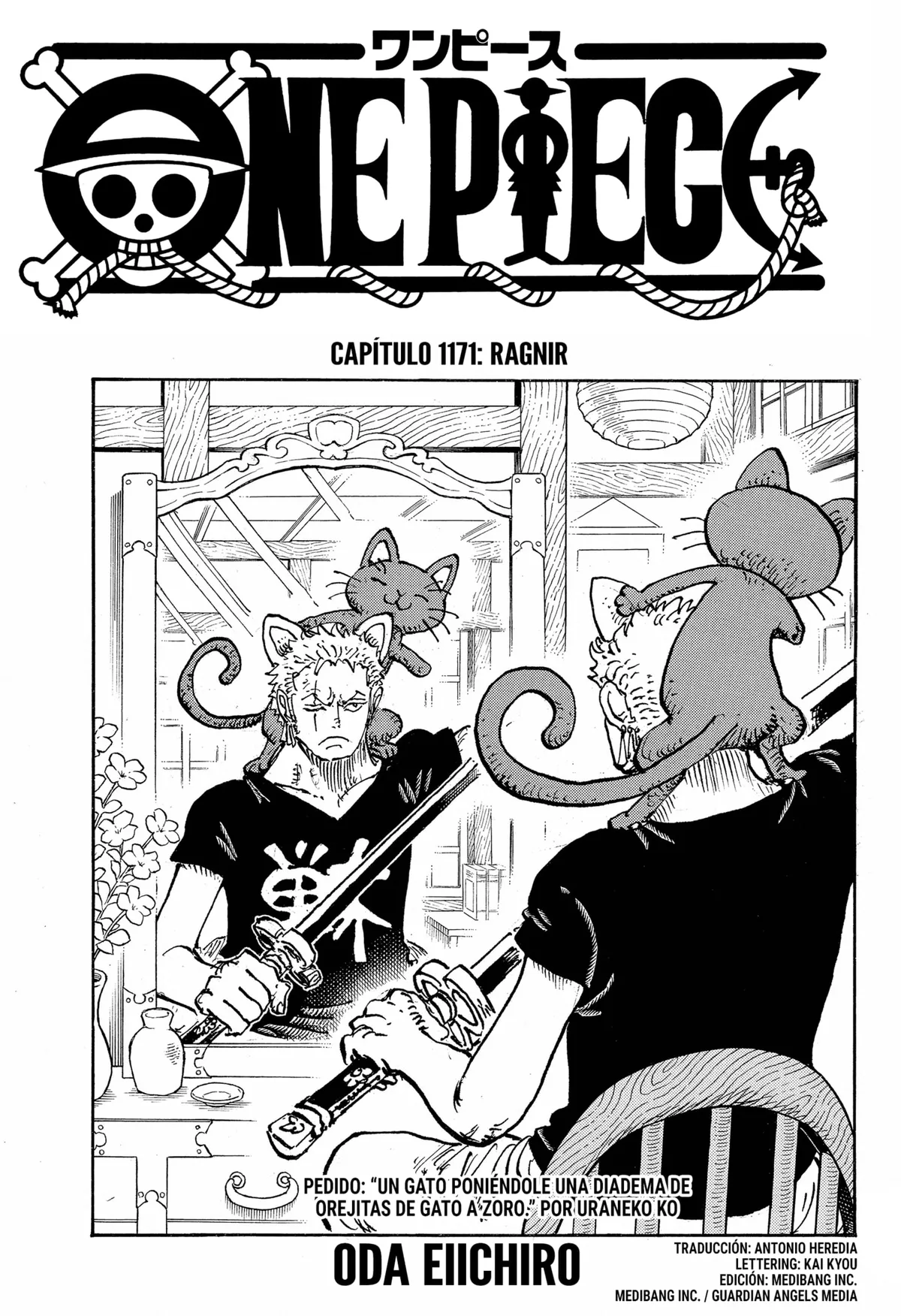One Piece Capítulo 1171 en Línea - página 1