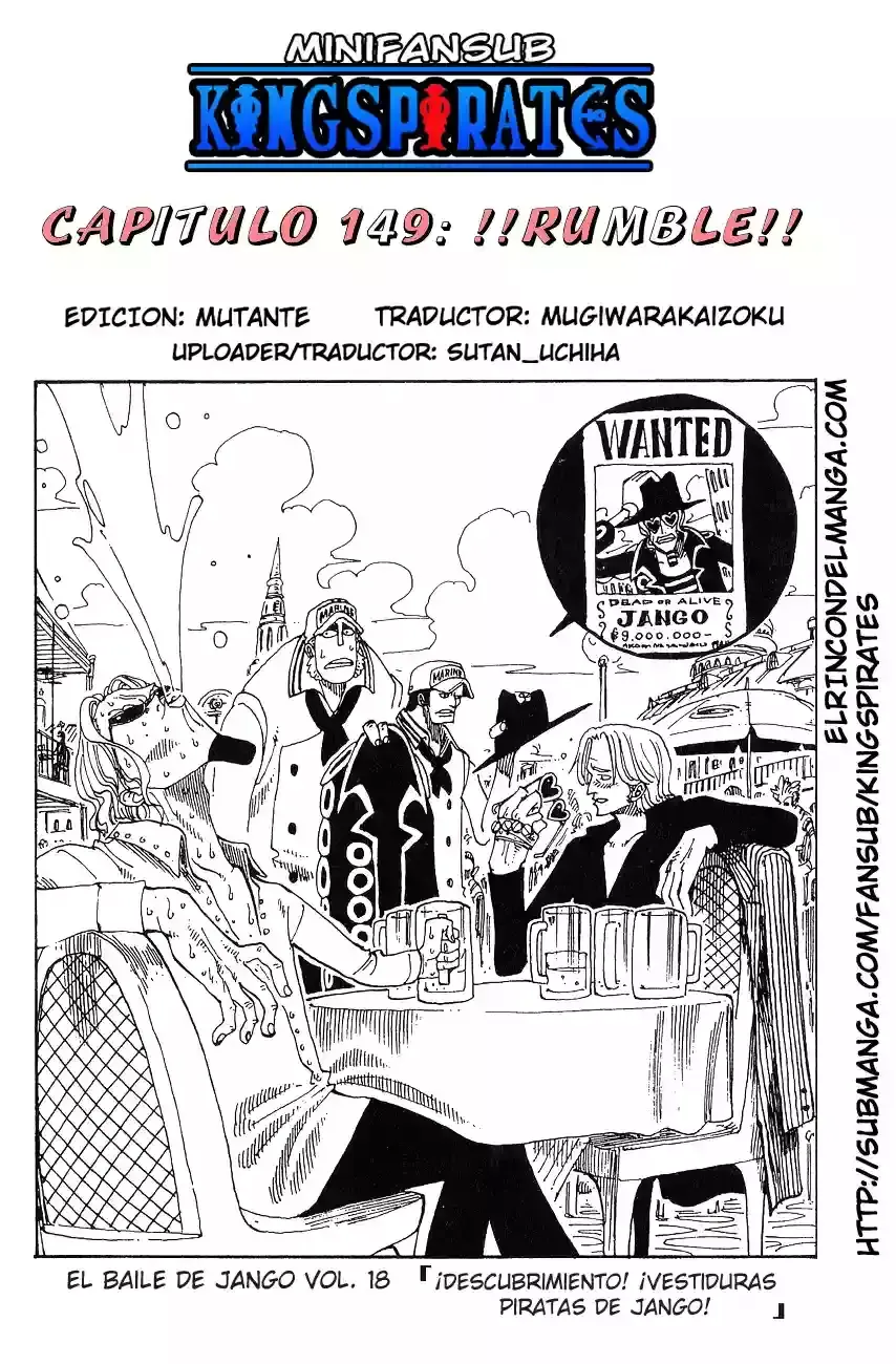 One Piece Capítulo 149 en Línea - página 1