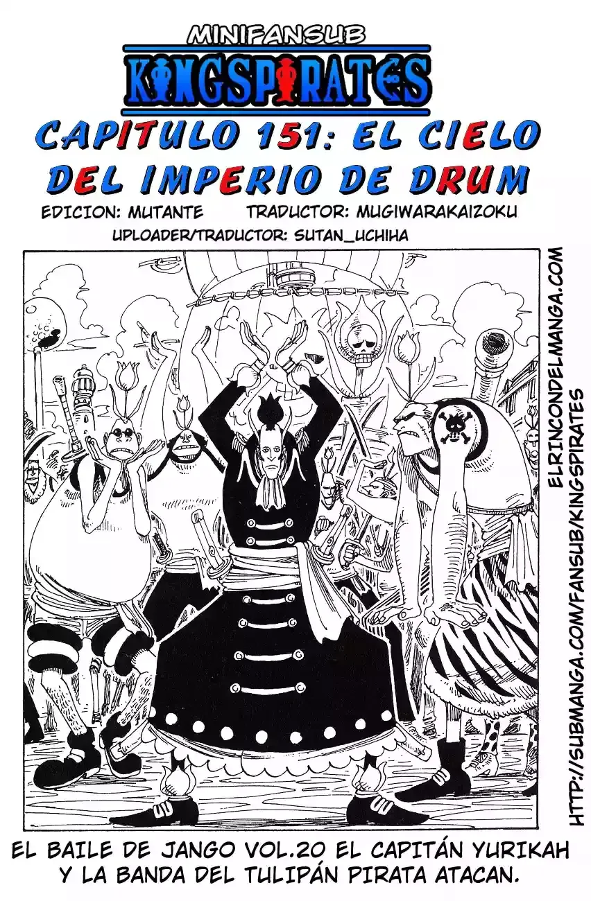 One Piece Capítulo 151 en Línea - página 1