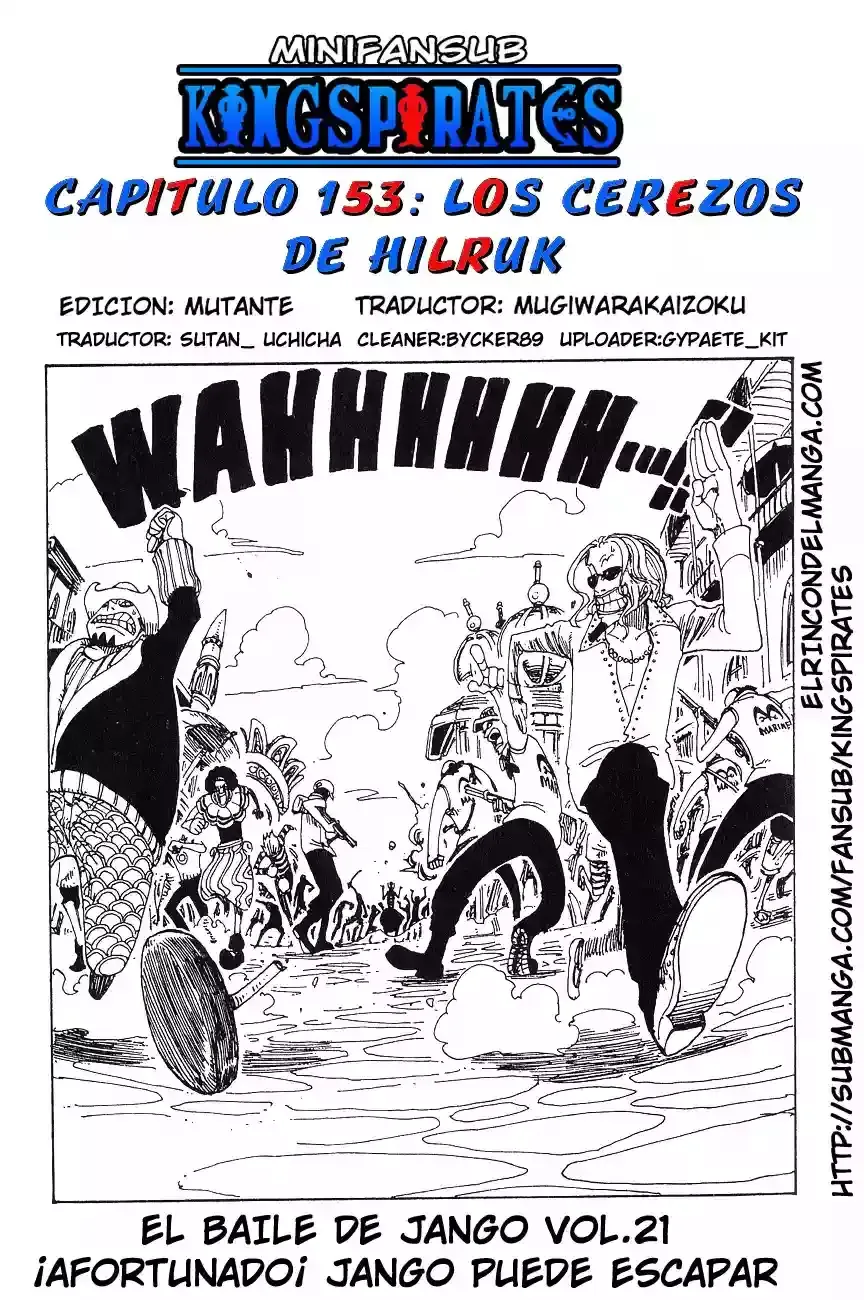 One Piece Capítulo 153 en Línea - página 1