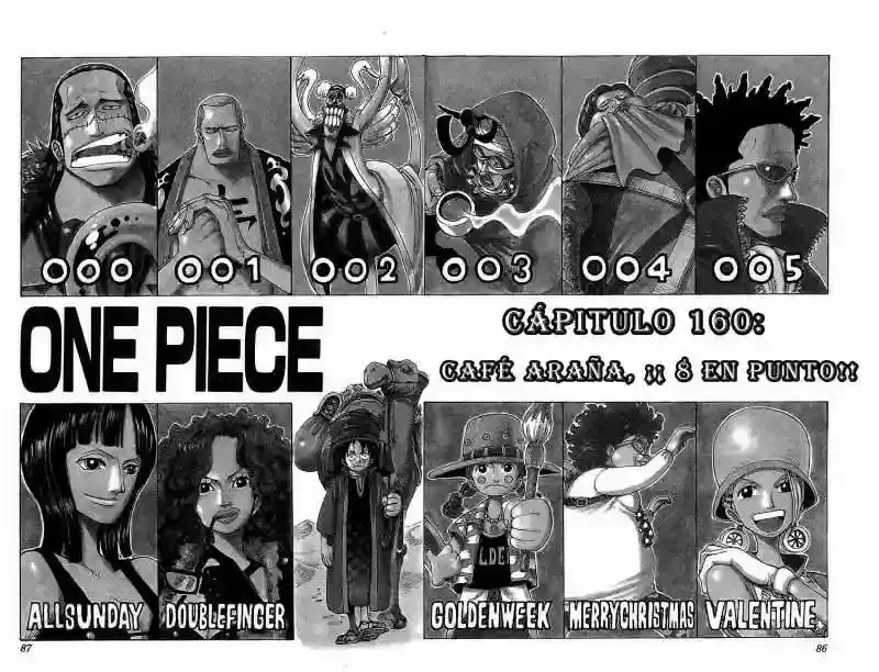 One Piece Capítulo 160 en Línea - página 1