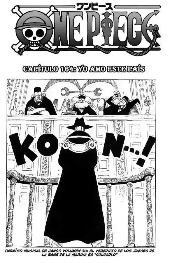 One Piece Capítulo 164 en Línea - página 1