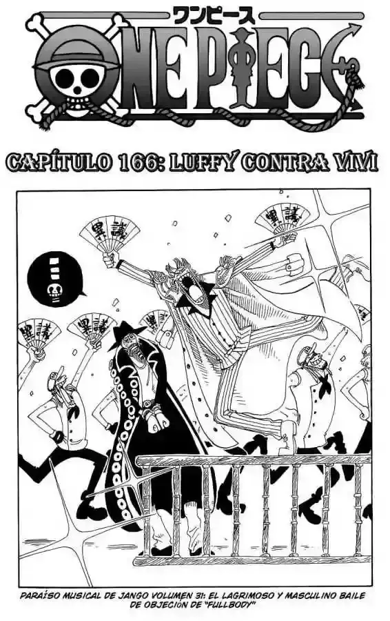 One Piece Capítulo 166 en Línea - página 1