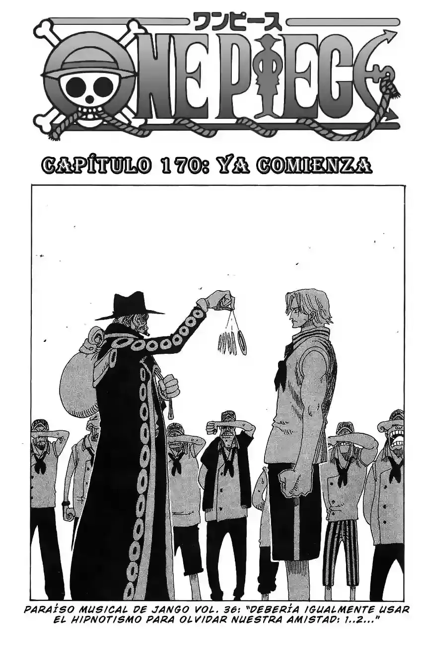 One Piece Capítulo 170 en Línea - página 1