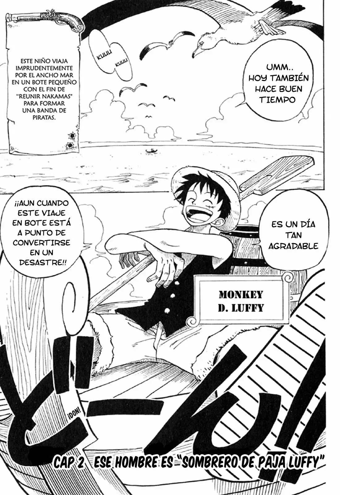 One Piece Capítulo 2 en Línea - página 1