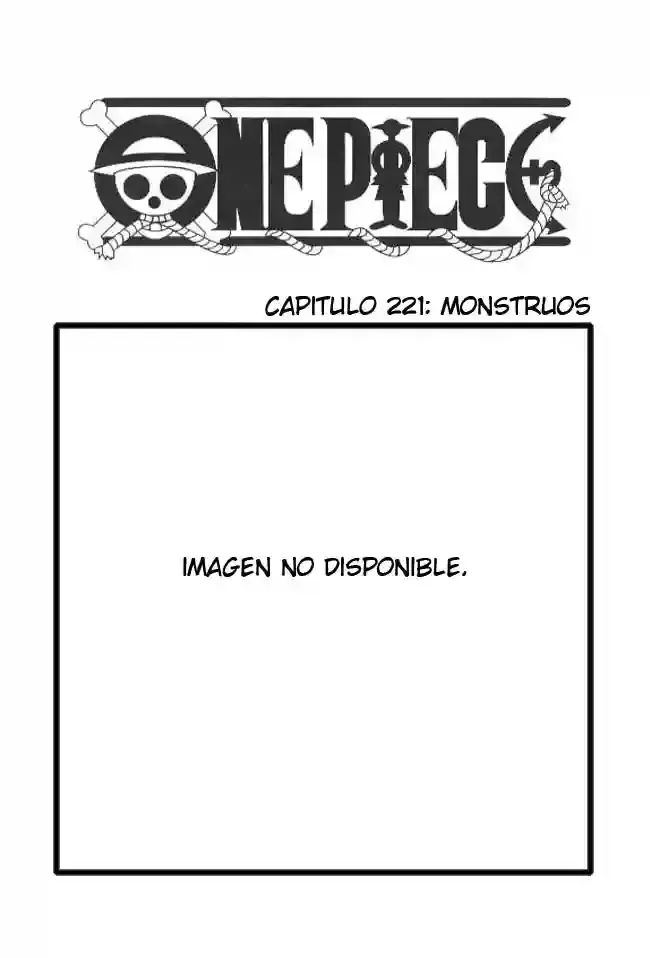 One Piece Capítulo 221 en Línea - página 1