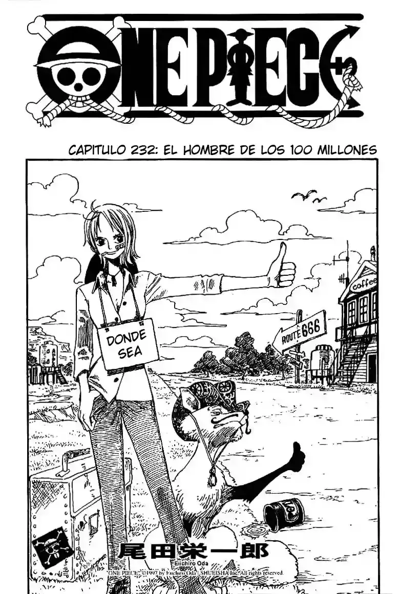 One Piece Capítulo 232 en Línea - página 1