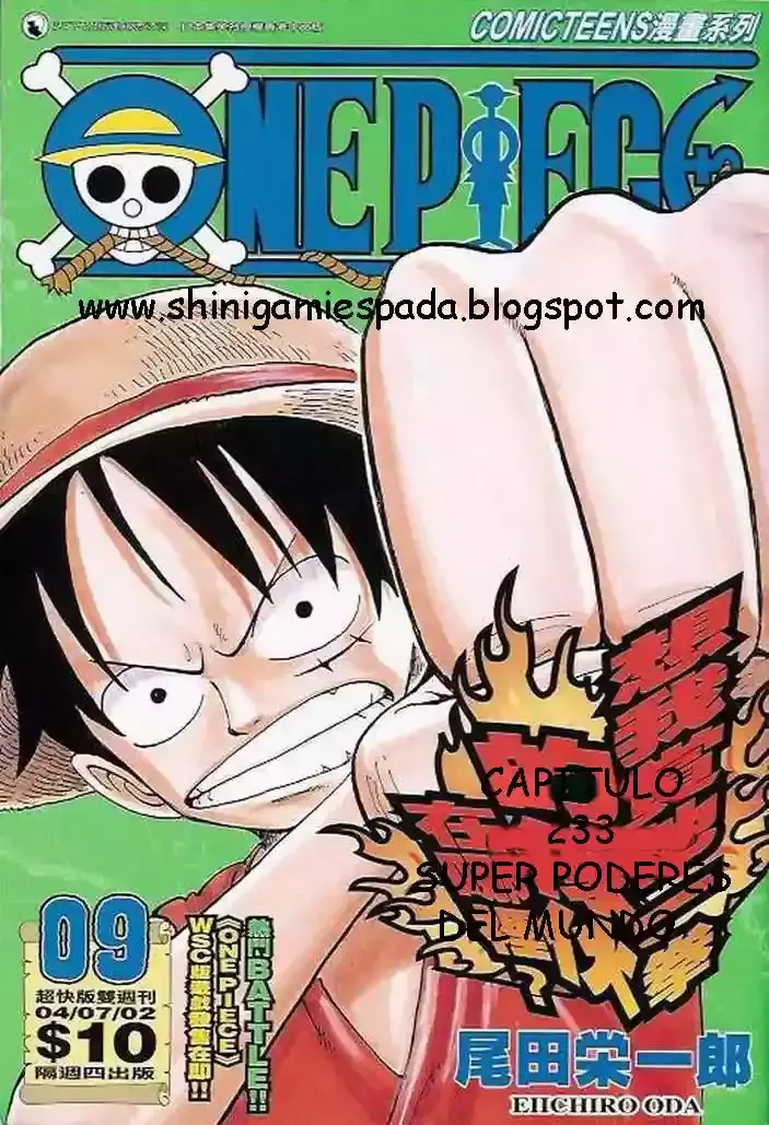 One Piece Capítulo 233 en Línea - página 1