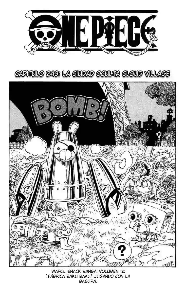 One Piece Capítulo 249 en Línea - página 1