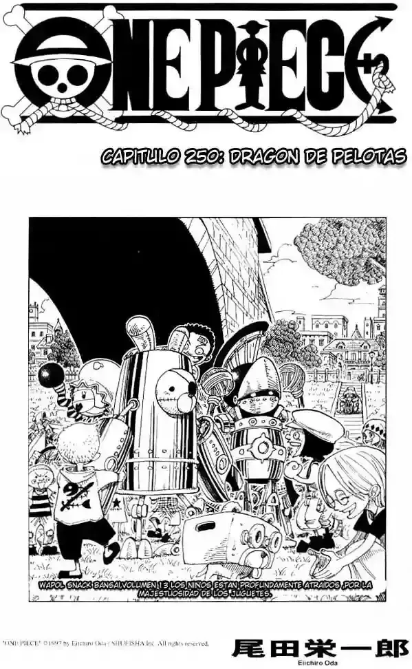 One Piece Capítulo 250 en Línea - página 1