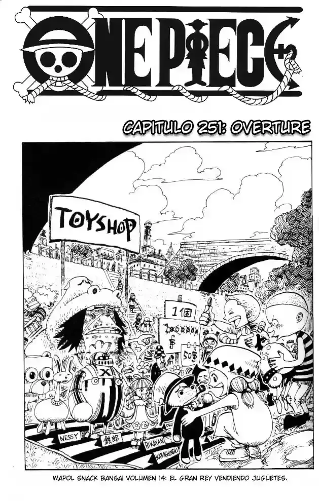 One Piece Capítulo 251 en Línea - página 1