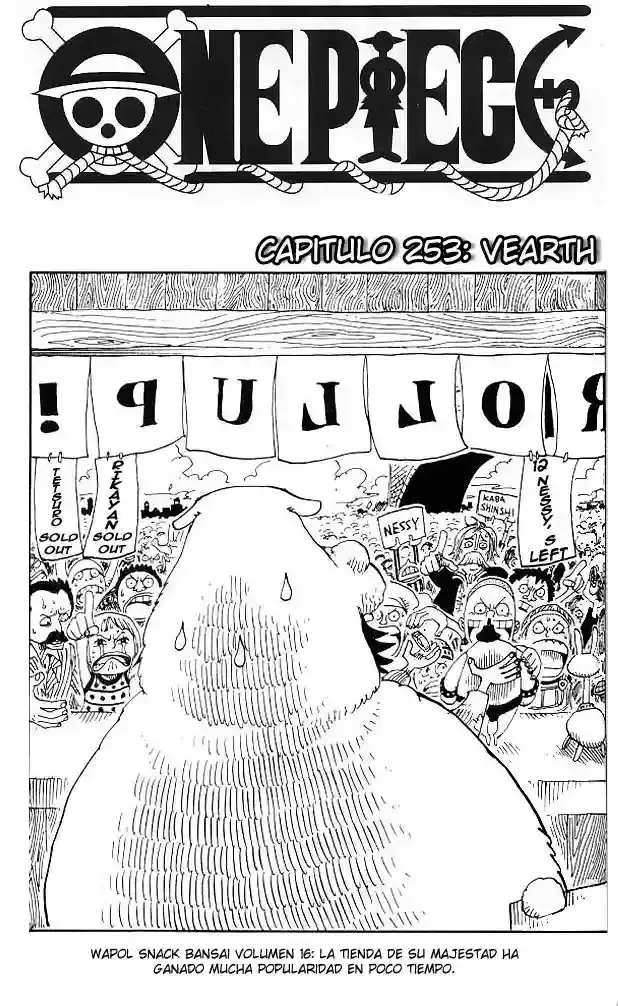 One Piece Capítulo 253 en Línea - página 1