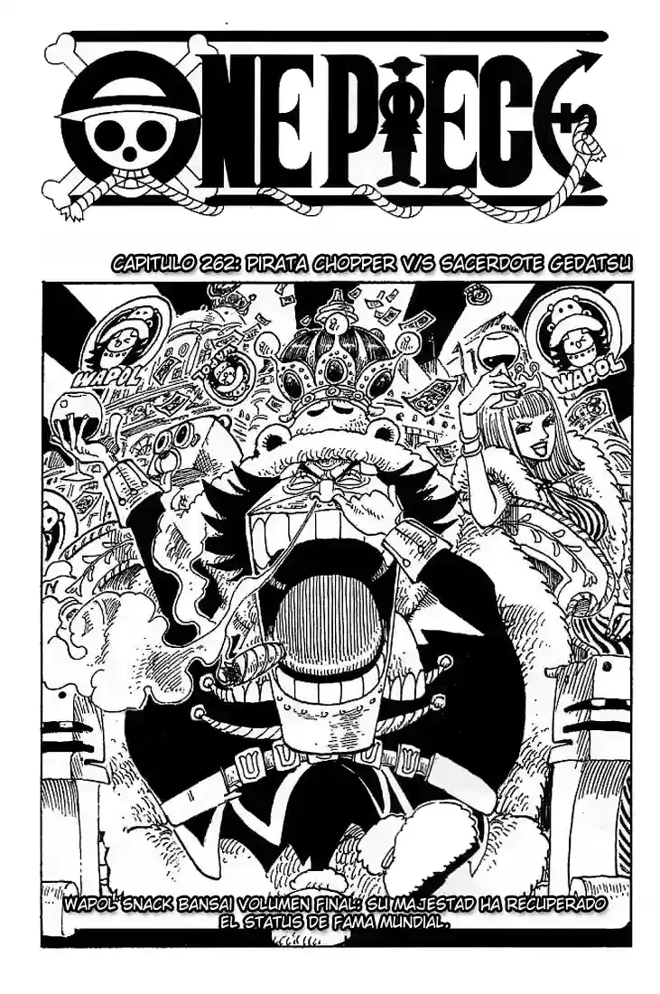 One Piece Capítulo 262 en Línea - página 1