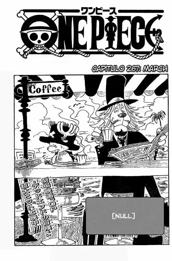 One Piece Capítulo 267 en Línea - página 1