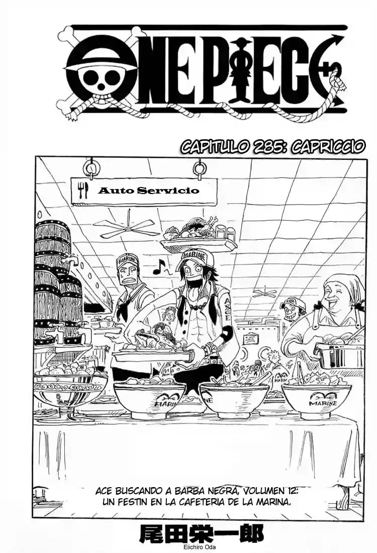 One Piece Capítulo 285 en Línea - página 1