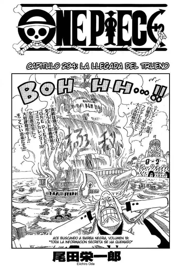 One Piece Capítulo 294 en Línea - página 1