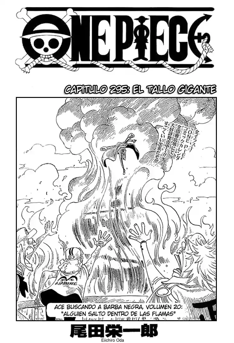 One Piece Capítulo 295 en Línea - página 1