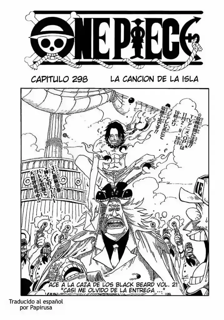 One Piece Capítulo 298 en Línea - página 1