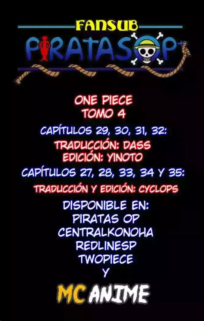 One Piece Capítulo 30 en Línea - página 1