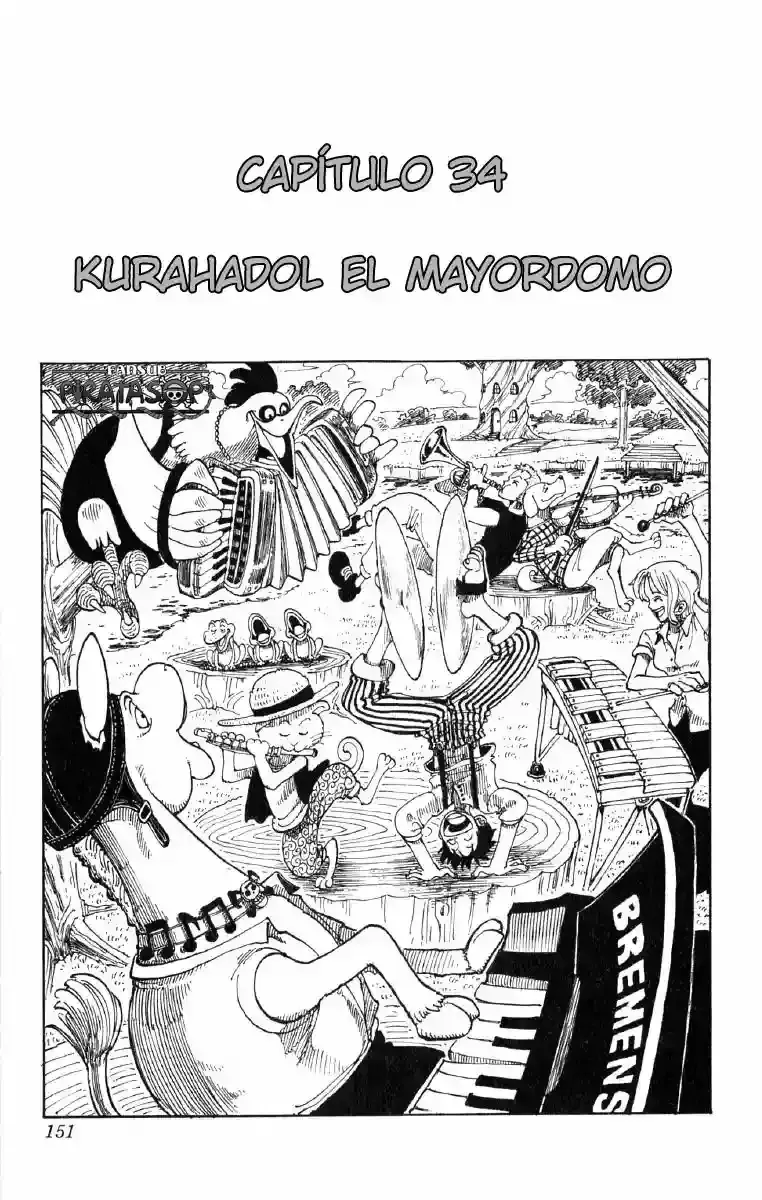 One Piece Capítulo 34 en Línea - página 1