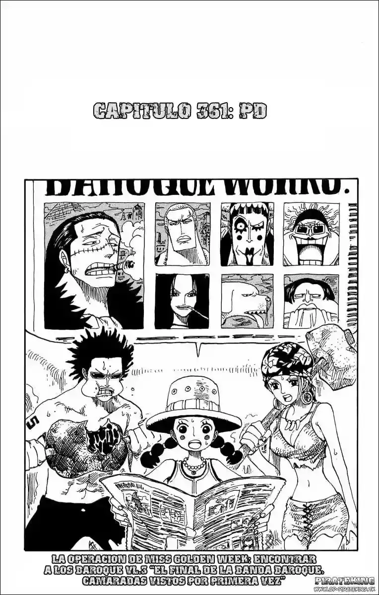 One Piece Capítulo 361 en Línea - página 1