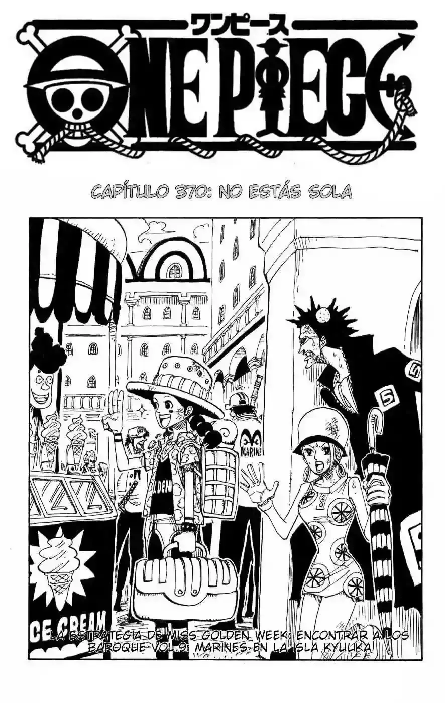 One Piece Capítulo 370 en Línea - página 1