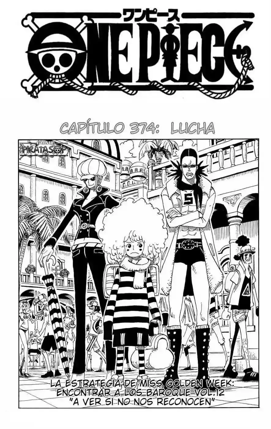 One Piece Capítulo 374 en Línea - página 1