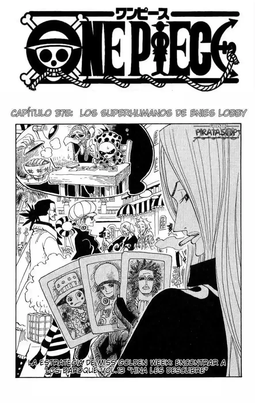 One Piece Capítulo 375 en Línea - página 1