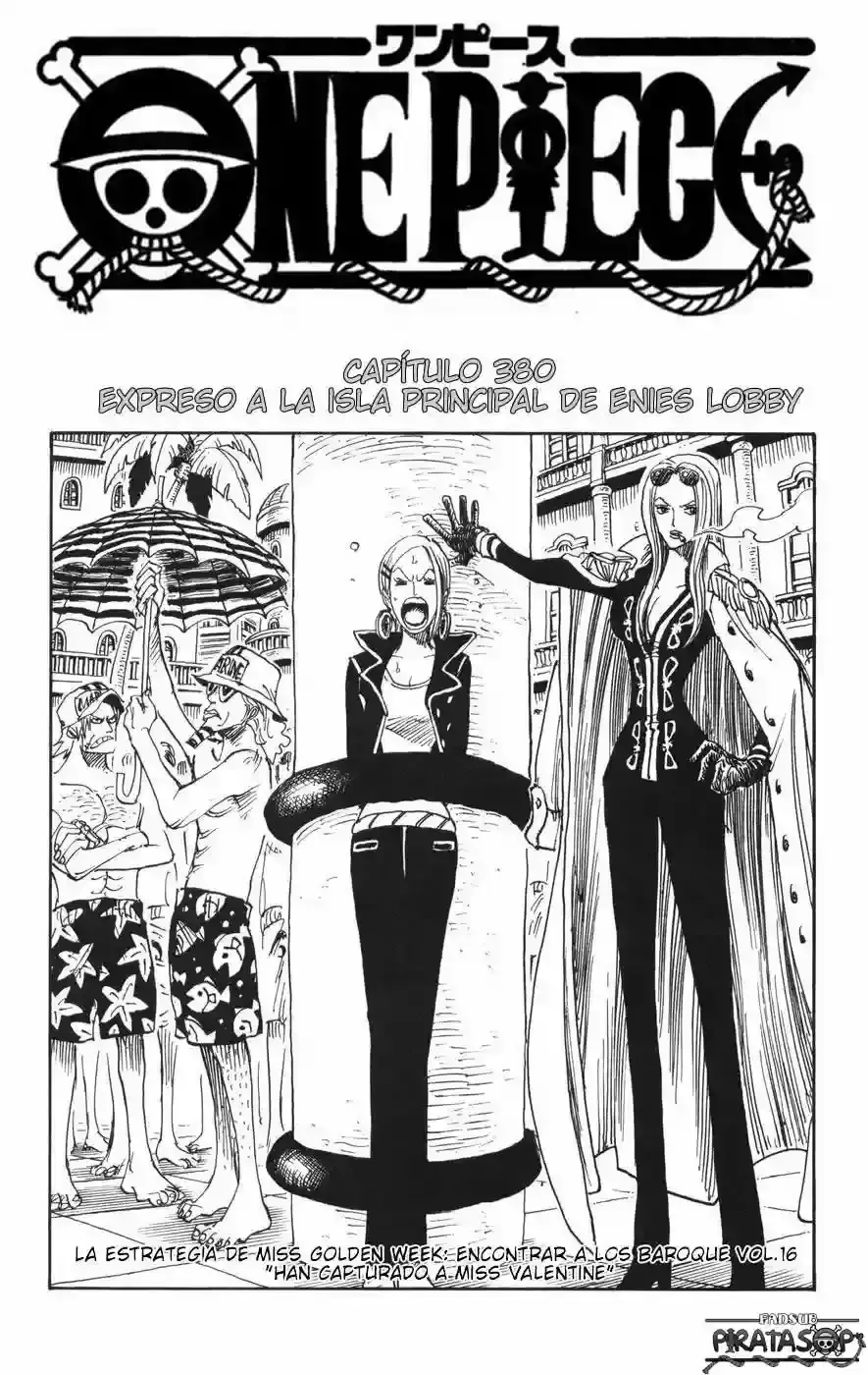 One Piece Capítulo 380 en Línea - página 1