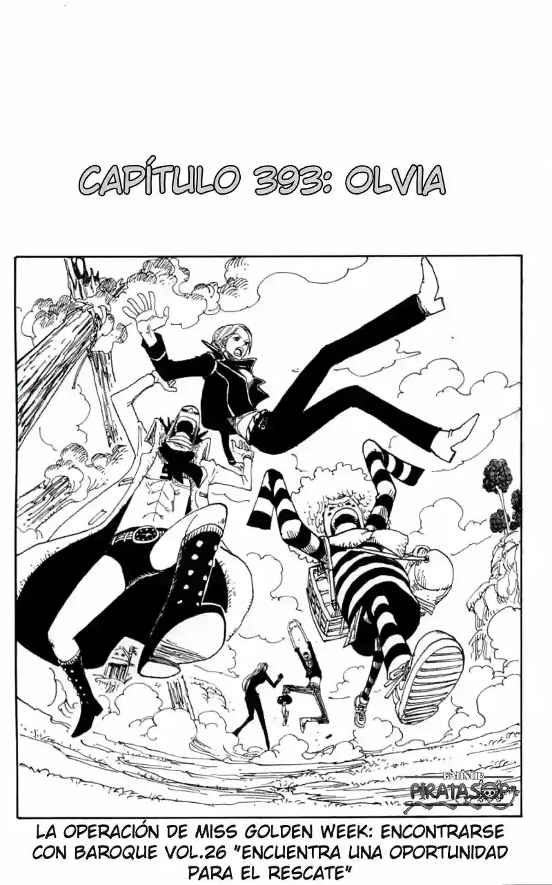 One Piece Capítulo 393 en Línea - página 1