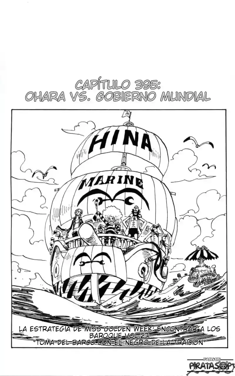 One Piece Capítulo 395 en Línea - página 1