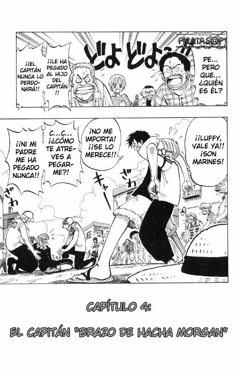 One Piece Capítulo 4 en Línea - página 1